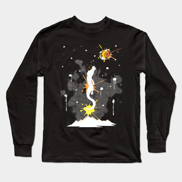 Falkor dragon Long Sleeve T-Shirt by goldhunter1